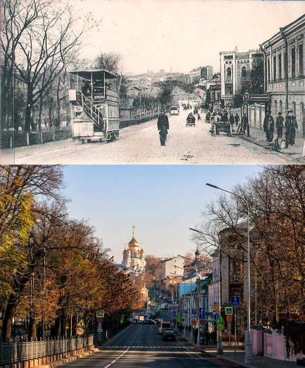 До и после: Москва сто лет назад и сейчас
