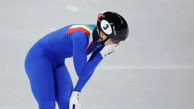 Фонтана завоевала золото Олимпийских игр в шорт-треке на дистанции 500 метров