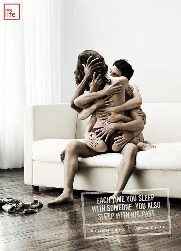 Примеры шедевральной социальной рекламы на тему безопасного секса