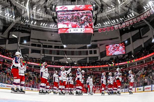 Стали известны все пары первого раунда плей-офф КХЛ