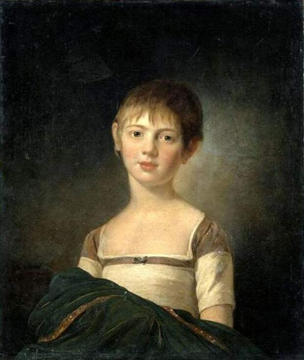 Martin Ferdinand Quadal Юная княжна Анна Павловна, 1800. / Фото: www.dot-pic.ru