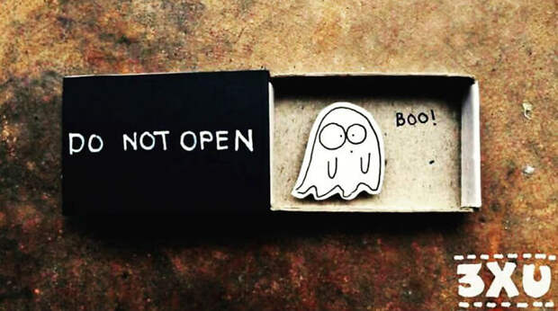 Surprise Messages Hidden In Little Matchboxes