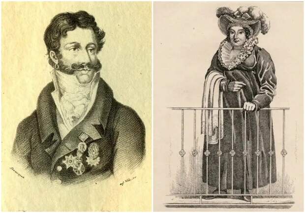 Слева направо: Бартоломео Пергами. \ Каролина Амелия Елизавета Брауншвейгская, Ричард Дайтон. Слева направо: Бартоломео Пергами. \ Каролина Амелия Елизавета Брауншвейгская, Ричард Дайтон.