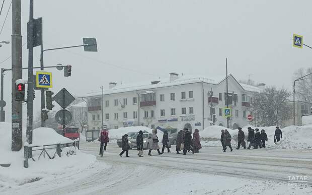 В Татарстане ожидается снег, температурный фон немного повысится