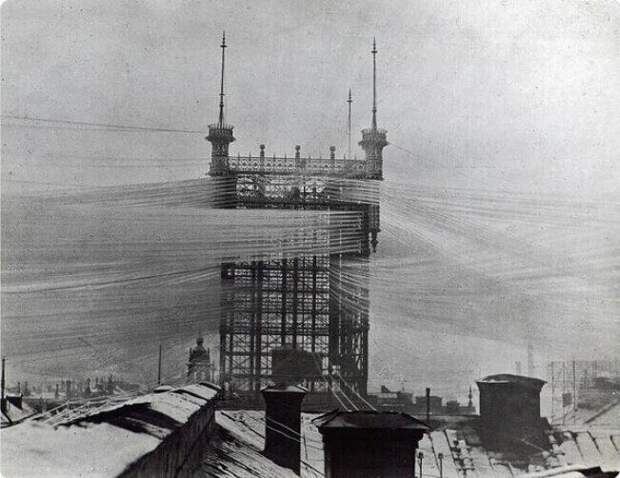 21. Телефонная башня в Стокгольме, 5000 линий, 1890 год 21. Телефонная башня в Стокгольме, 5000 линий, 1890 год