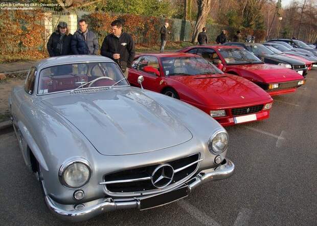 Парижская тусовка Cars & Coffee (36 фото+видео)