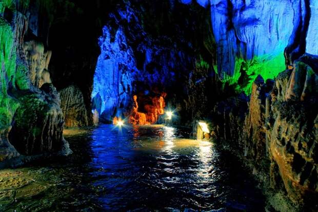 Красочные фотографии Пещеры China_008
