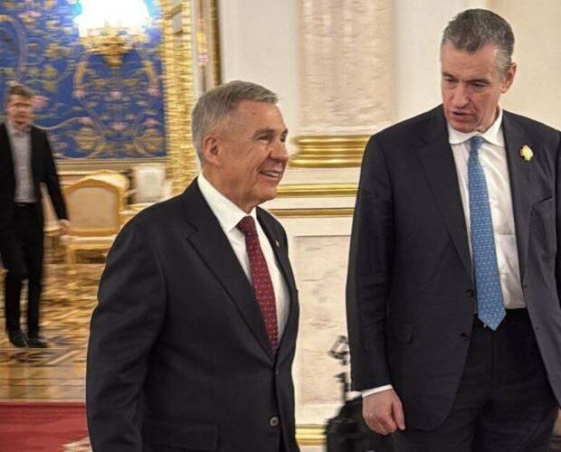 Слуцкий поблагодарил Минниханова за восстановление православных храмов