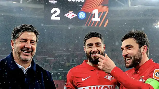 Витория посвятил пост в социальных сетях победе над «Наполи»