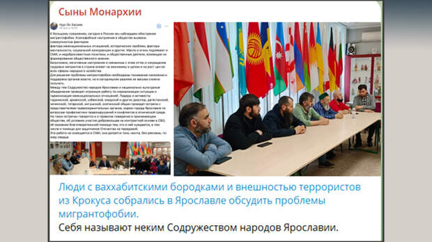 СКРИН С ТГ-КАНАЛА "СЫНЫ МОНАРХИИ"