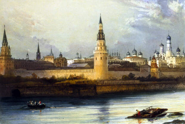 Картина старой Москвы