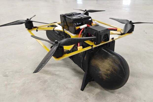 Обновленный оптоволоконный дрон "Князь Вандал Новгородский" сняли на фото