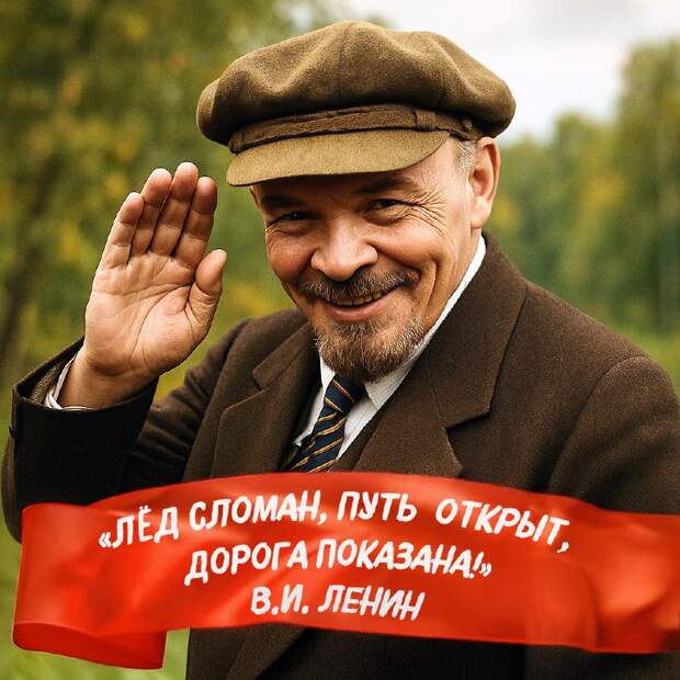 Ленин жил! Ленин жив! Ленин будет жить!