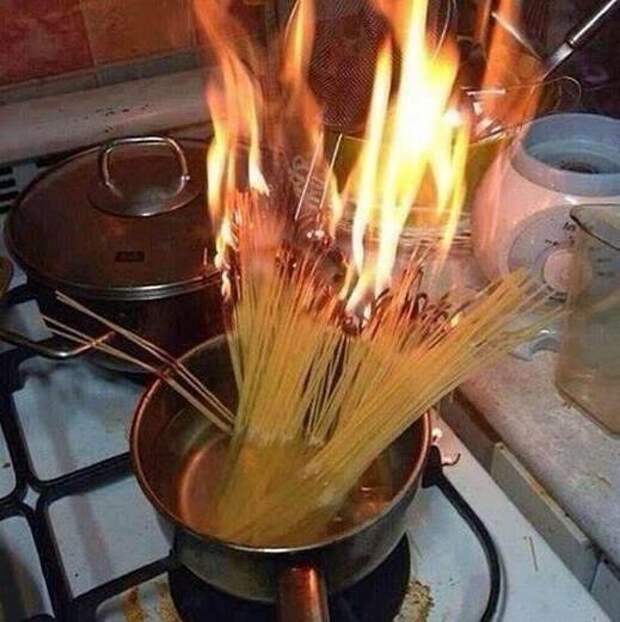 Когда хотел сварить...