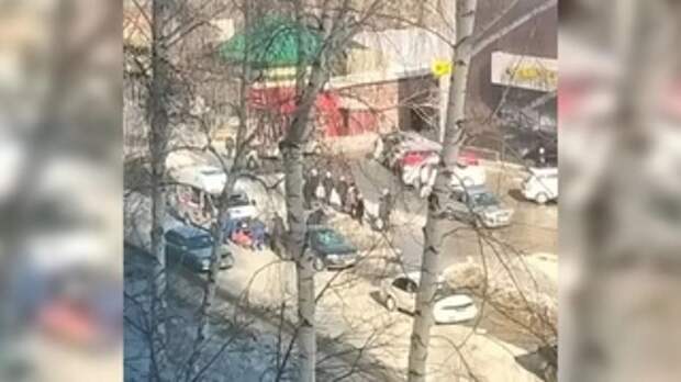 Инцидент попал на видеокамеру / Фото: стоп-кадр с видео 