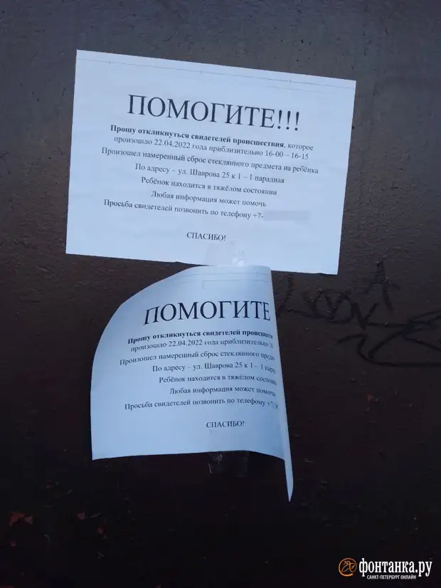 Дом летающих бутылок. «Фонтанка» искала, кто сбросил из высотки стеклянную банку на голову ребенку