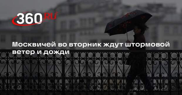 Синоптик Тишковец: на Москву обрушатся дожди и штормовой ветер 14 апреля