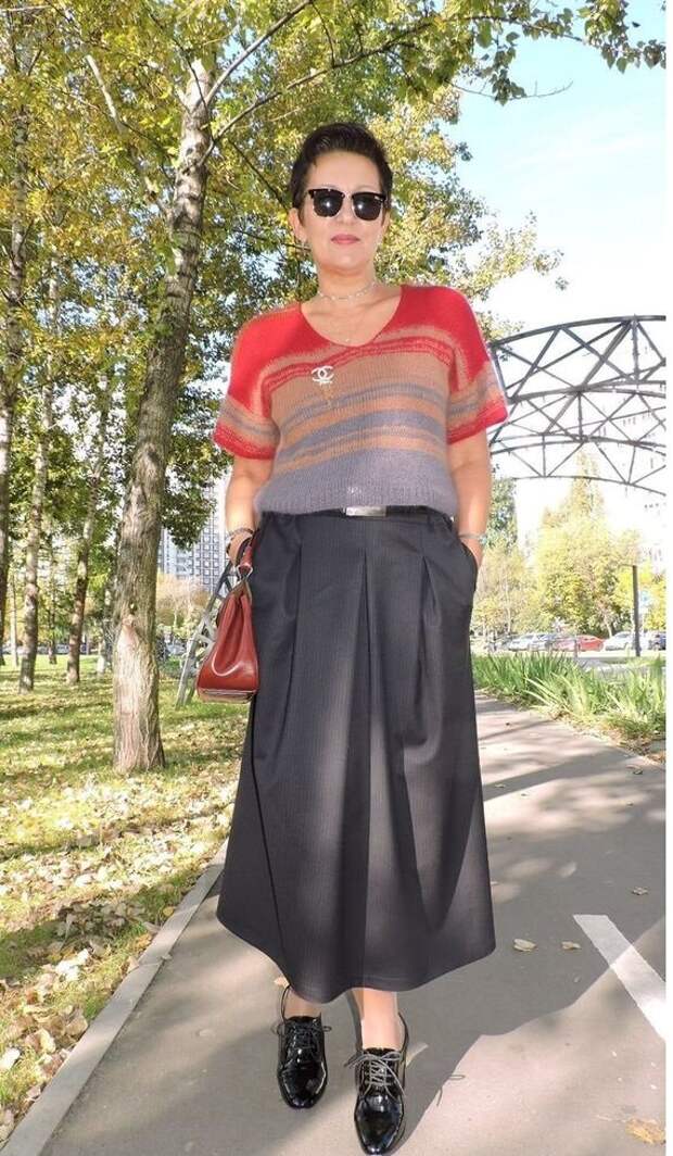 10 образов с юбками на осень для женщин 50+ и вам будут смотреть вслед