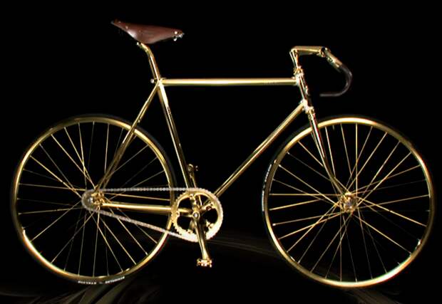 gold bike