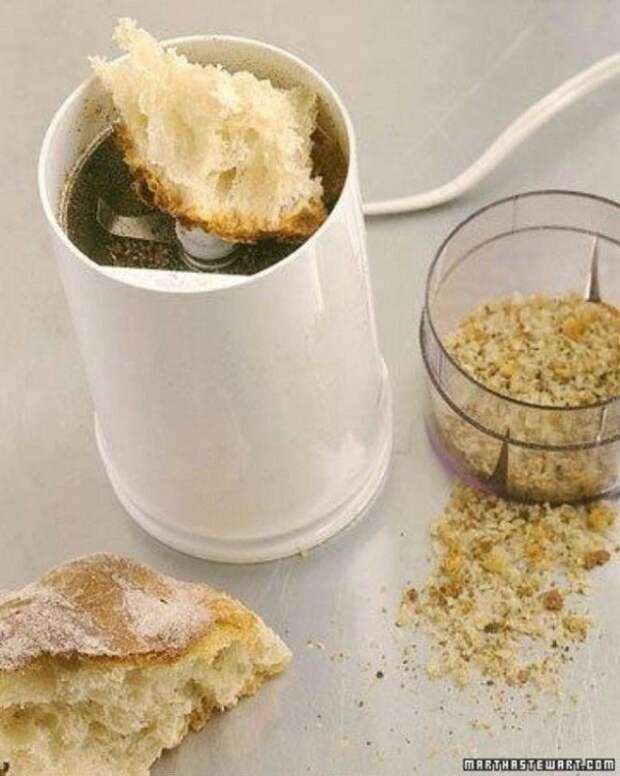 хлеб в электрической мельнице