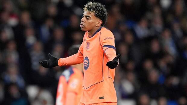 У Ямаля 0 результативных действий в матчах против топ-клубов в текущем сезоне