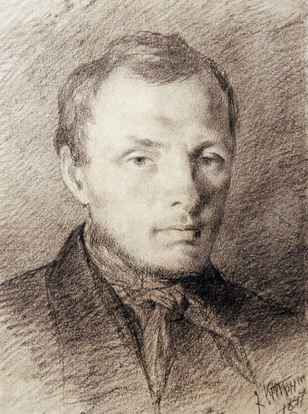 Константин Трутовский, «Достоевский в 26 лет», 1847 год