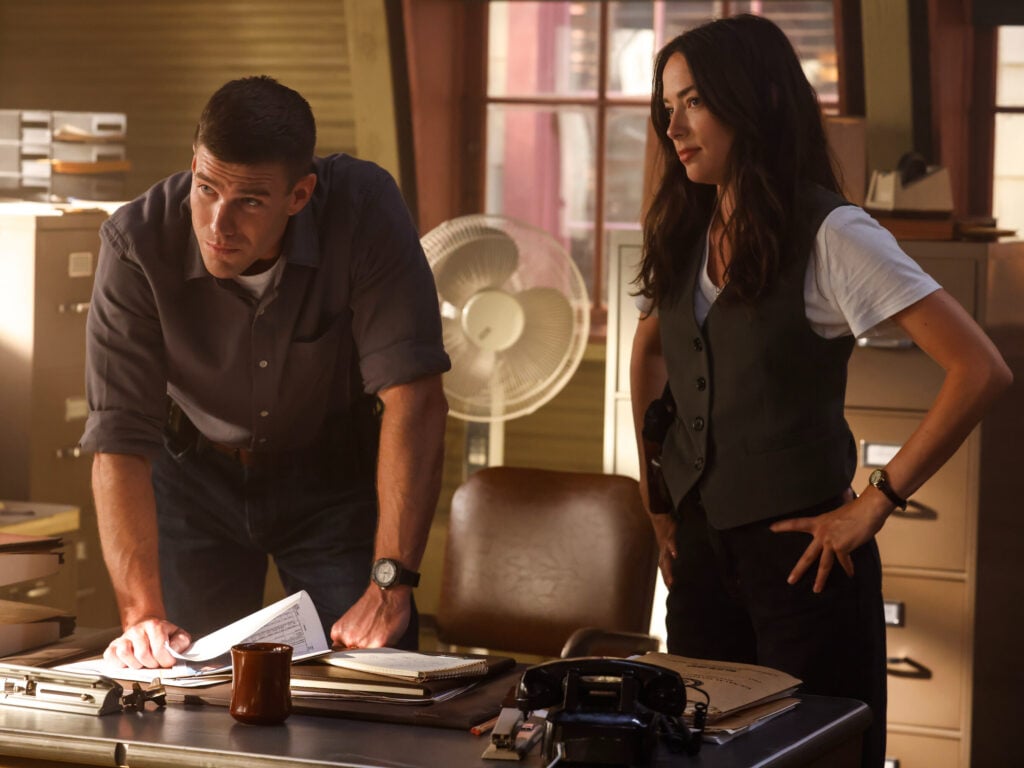 Austin Stowell as Leroy Jethro Gibbs and Mariel Molino as Cecilia âLalaâ Dominguez