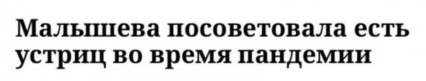 Малышева про устриц