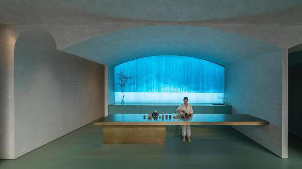 Интерьер спа-центра Aqua Healthy Clinic в Китае