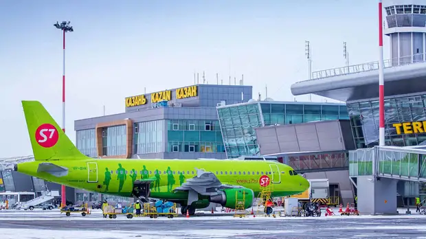 В период праздников международный аэропорт Казани обслужил более 100 тысяч пассажиров