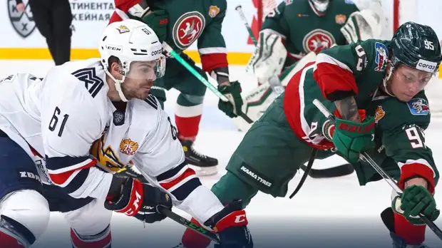 «Ак Барс» в концовке отыгрался с 1:3 и в овертайме взял верх над «Металлургом» в КХЛ