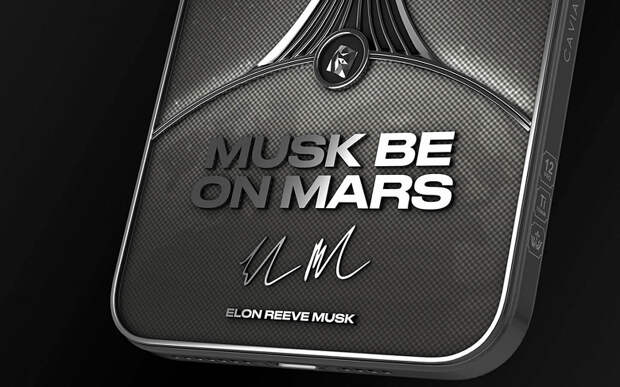 Представлен уникальный смартфон iPhone 12 Pro Limited Edition — Musk be on Mars 