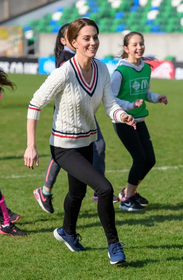 Кейт Миддлтон и принцесса Анна впервые вместе вышли в свет