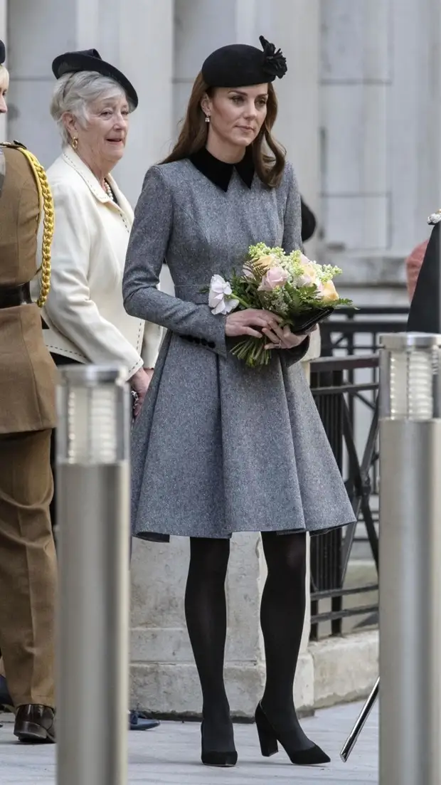 Кейт Миддлтон и принцесса Анна впервые вместе вышли в свет