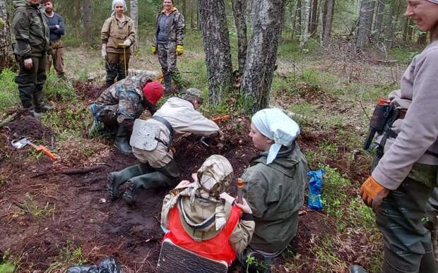 Останки пропавшего бойца ВОВ перезахоронили в Рыбновском районе