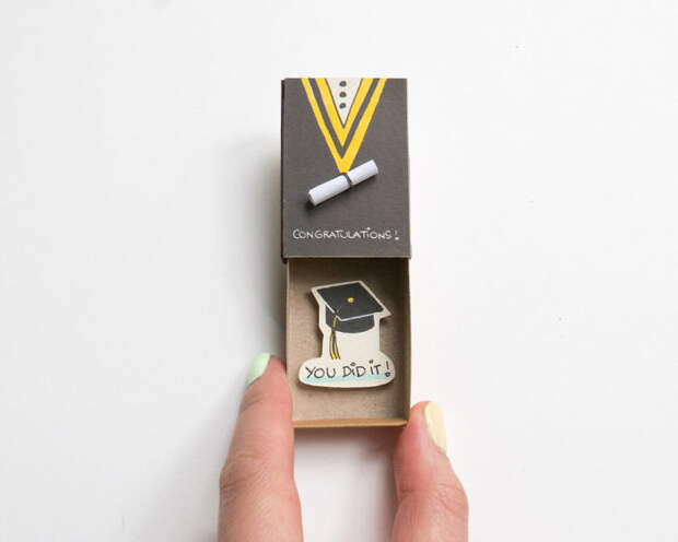 Surprise Messages Hidden In Little Matchboxes