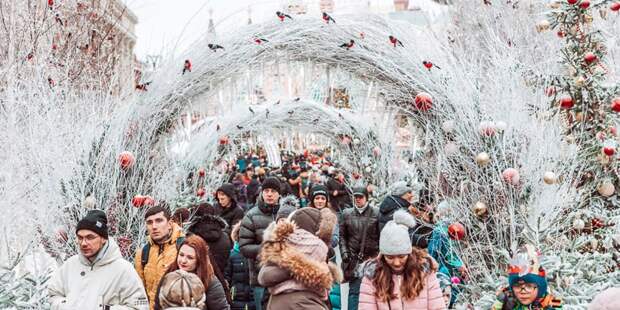 Новогодние мероприятия в Москве посетили 2,6 миллиона человек. Фото: mos.ru