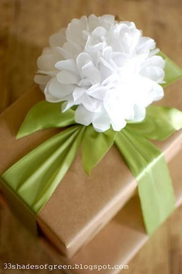 Подарочные упаковки с цветами