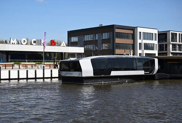 В Москве вновь запустили речной транспорт