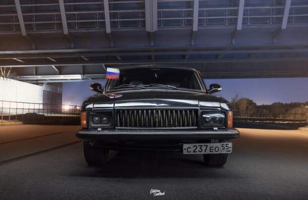 Интересный ГАЗ-3102 из Омска волга, газ, газ 3102, свап, тюнинг