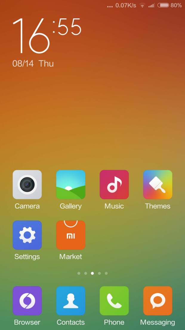 Xiaomis MIUI 6 576x1024 Китайский смартфон Xiaomi MIUI 6 – точная копия продукта от Apple