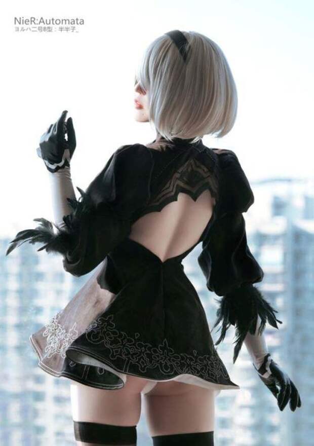 Косплей на компьютерную игру Nier: Automata