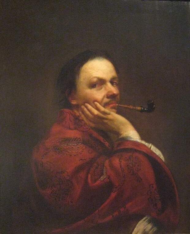 Автопортрет. (1707 год). Автор: Ян Купецкий. Автопортрет. (1707 год). Автор: Ян Купецкий.