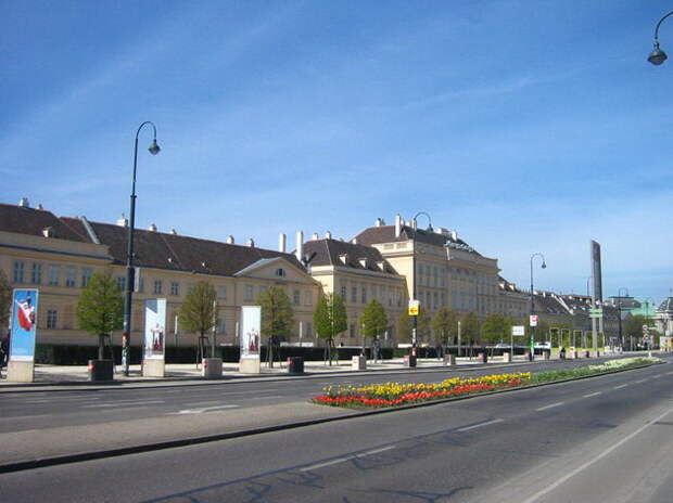 Музейный квартал в Вене. Museums Quartier