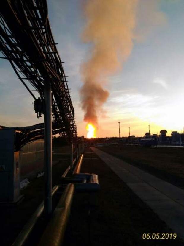 На участке газопровода "Ямбург – Поволжье" в Свердловской области произошла авария