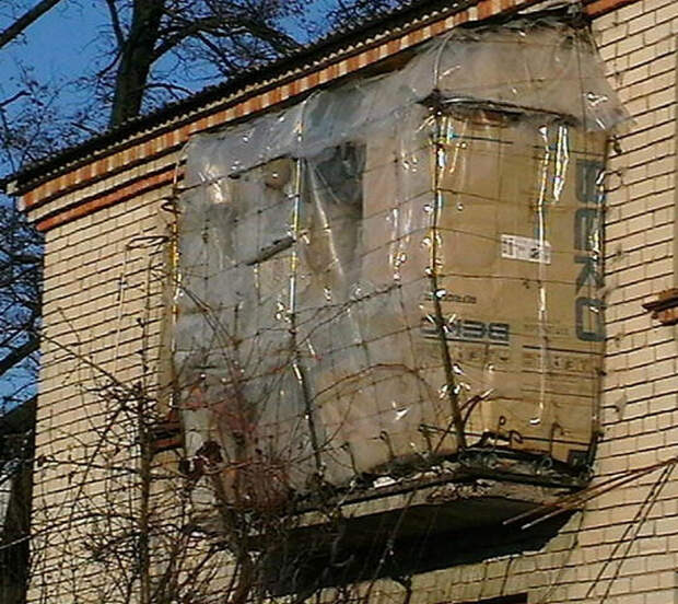Современные методы утепления балкона на Novate.ru. | Фото: fishki.net.