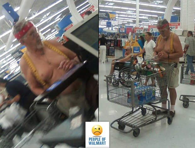 Nude People At Walmart