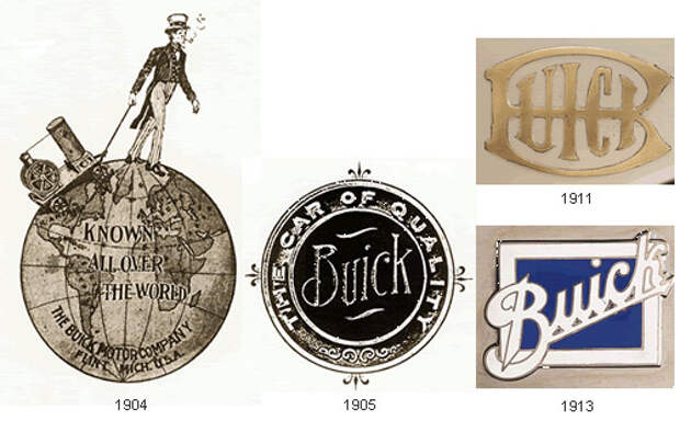 История логотипов Бьюик (Buick logos)