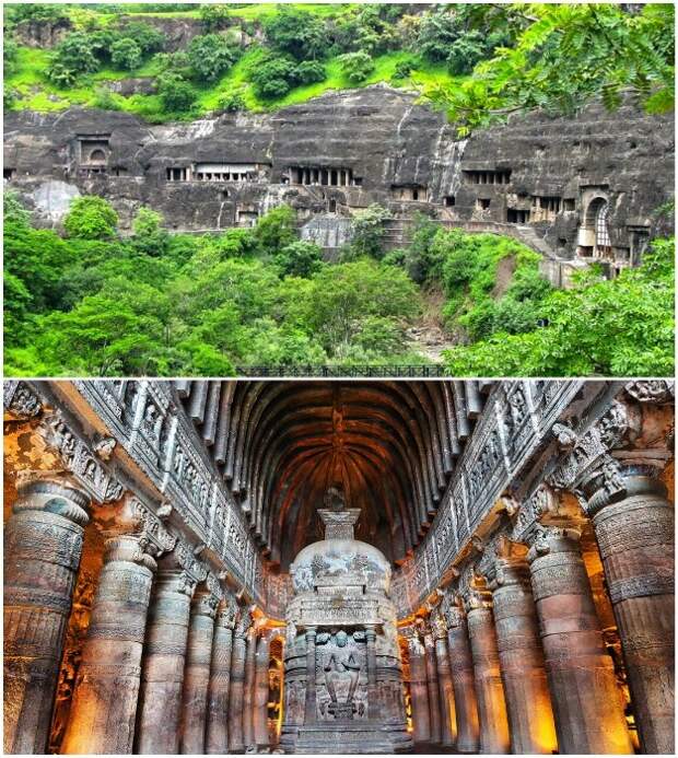 8 прекрасных замков и храмов, высеченных в пещерах и скалах нашими гениальными предками