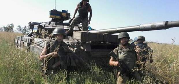 Новороссия танк укропов